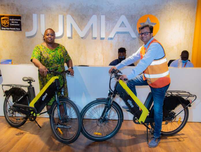 Jumia Kenya launches e-bicycles for its deliveries